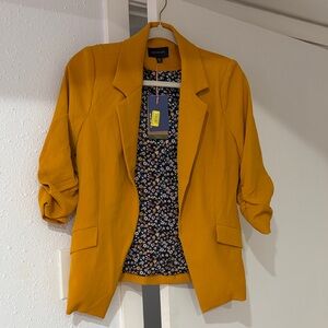 New Look Golden Blazer for Women